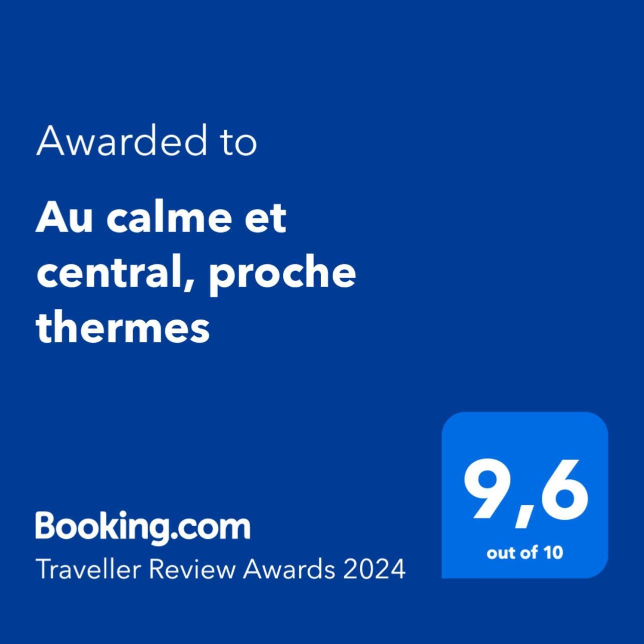 Au Calme Et Central, Proche Thermes Apartment โทนง-เลส์-แบงส์ ภายนอก รูปภาพ